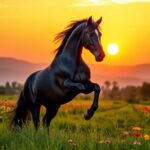 Significado de soñar con caballo negro