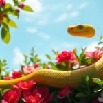 Significado de soñar con serpientes amarillas