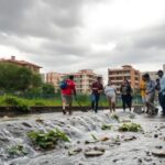 Soñar con agua sucia que corre e inunda: significado y análisis