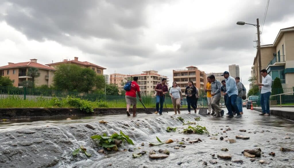 Soñar con agua sucia que corre e inunda: significado y análisis