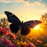 Soñar con mariposas negras: significado y simbolismo