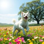 Soñar con perro blanco: significado y connotaciones