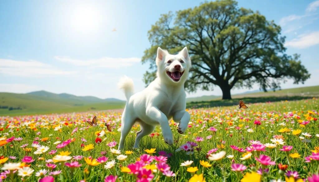 Soñar con perro blanco: significado y connotaciones