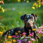 Soñar con perro negro tranquilo: significado y reflexiones