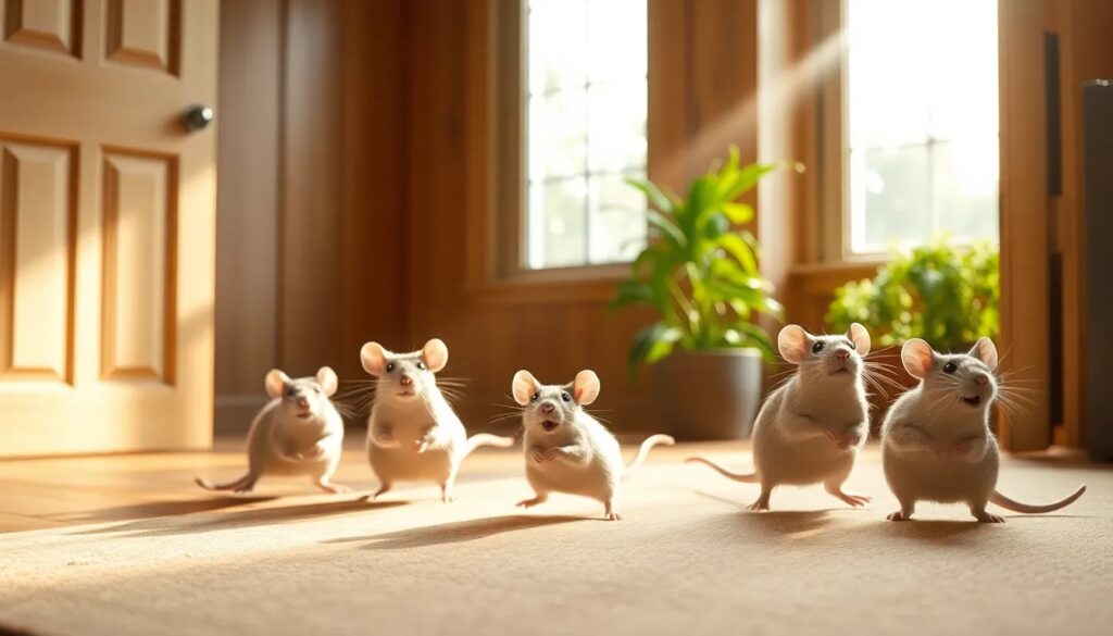 Soñar con ratones pequeños corriendo: significado y análisis