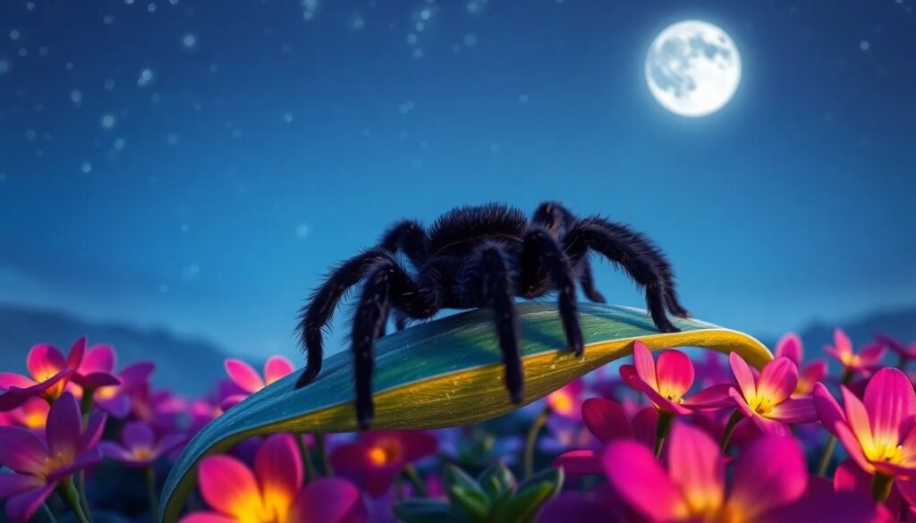 Soñar con tarantulas negras: significado e interpretación