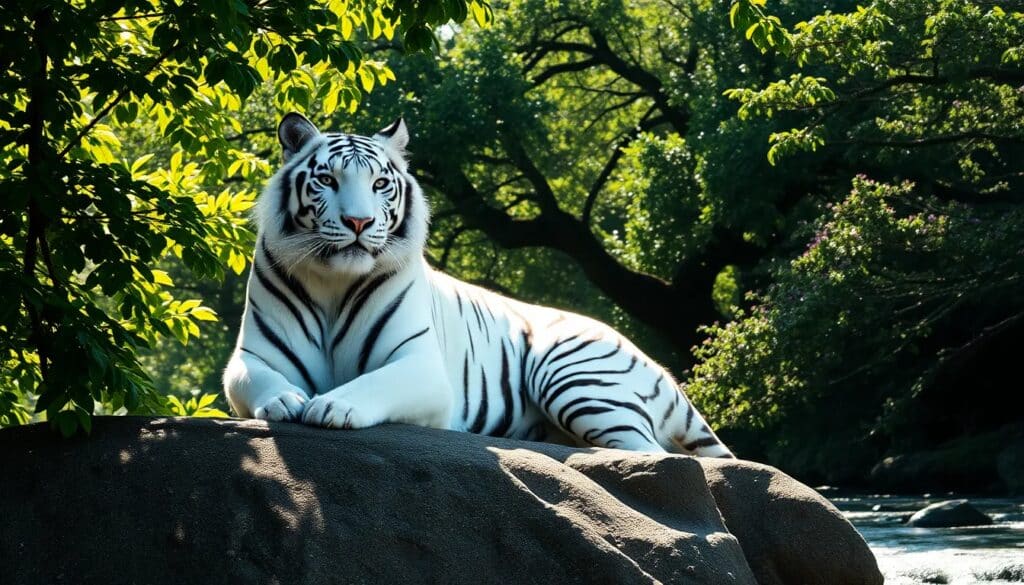 Soñar con un tigre blanco: significado y simbolismo